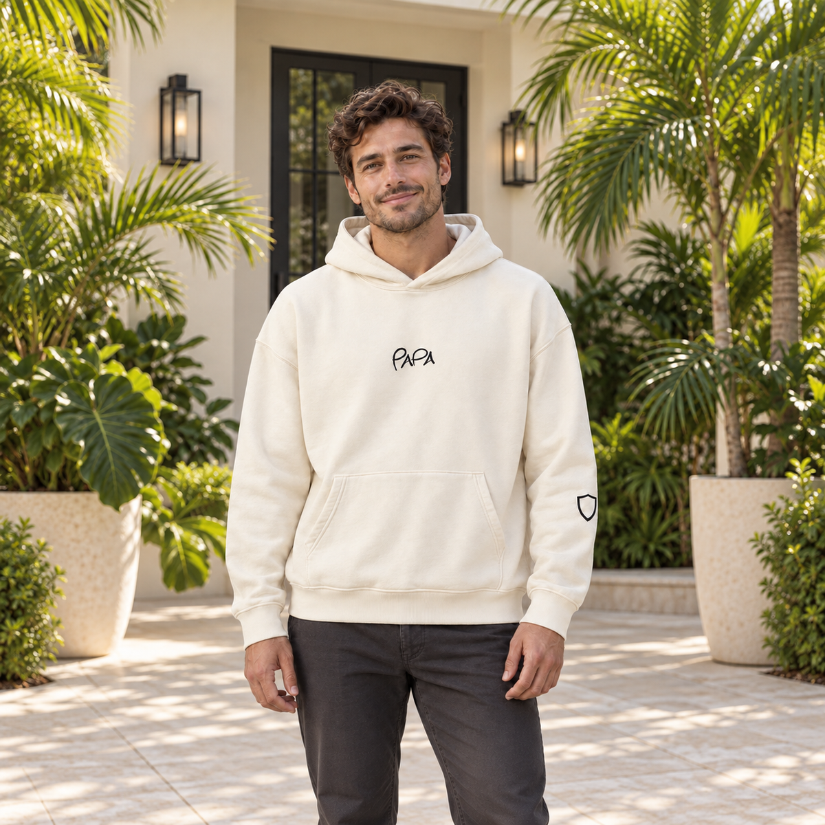 PAPA Hoodie - Off-White